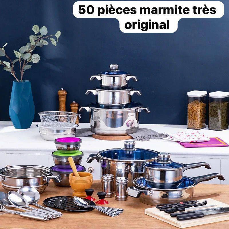 Kit 50 Ustensiles de Cuisine