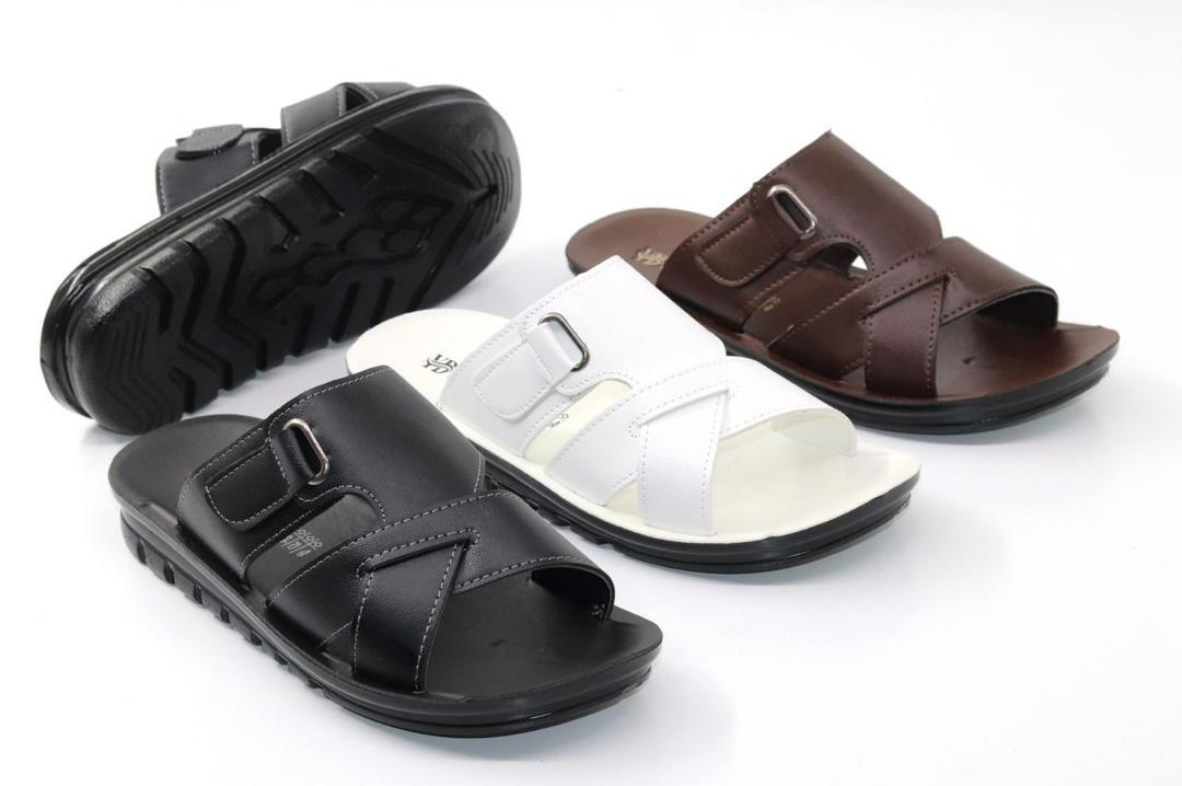 Sandales en cuir marron pour homme – Confort et élégance