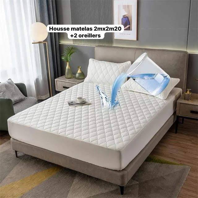 Housse de Matelas 2m x 2m20